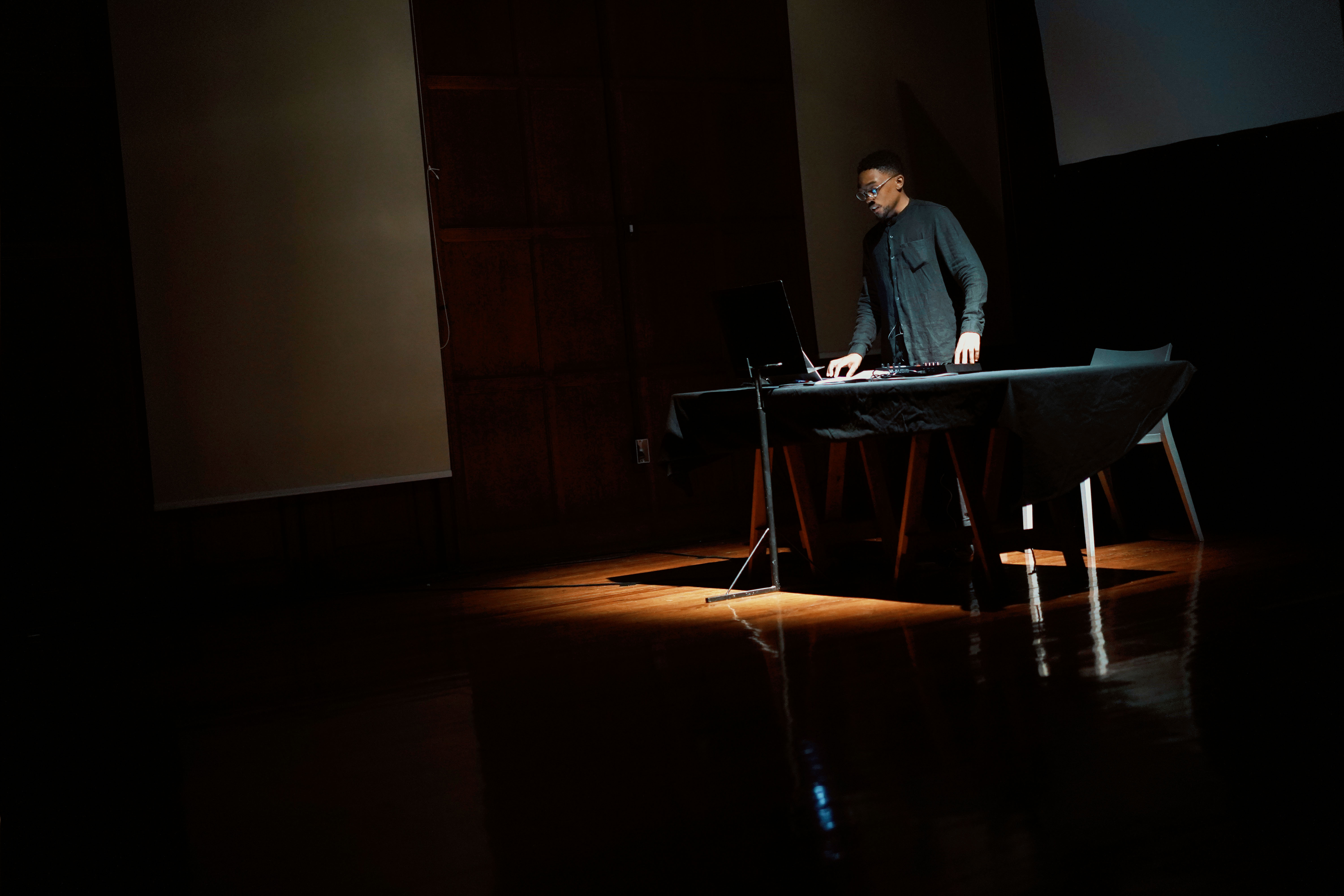 Phumulani Ntuli Notes from an algorithmic-memory, 2022. ICA Performance Festival Cape Town
